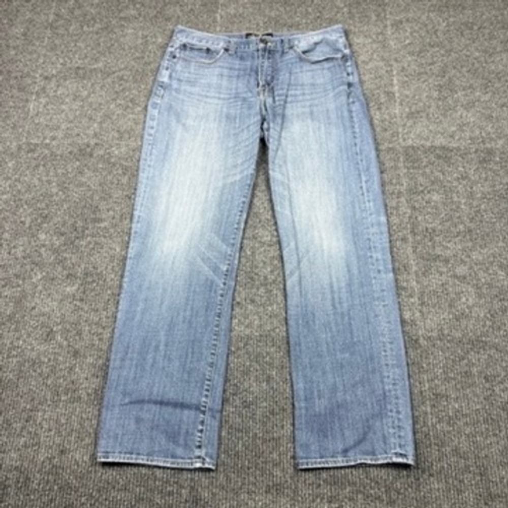 Lucky Brand 363 Vintage Straight Jeans Mens 34x32 Medium Wash Blue 7MP1749
